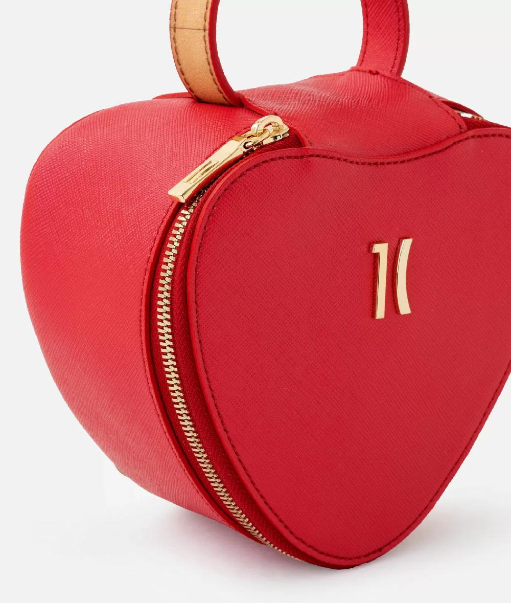Alviero martini 1a classe Flying City beauty case a cuore Rosso Perlato Italy