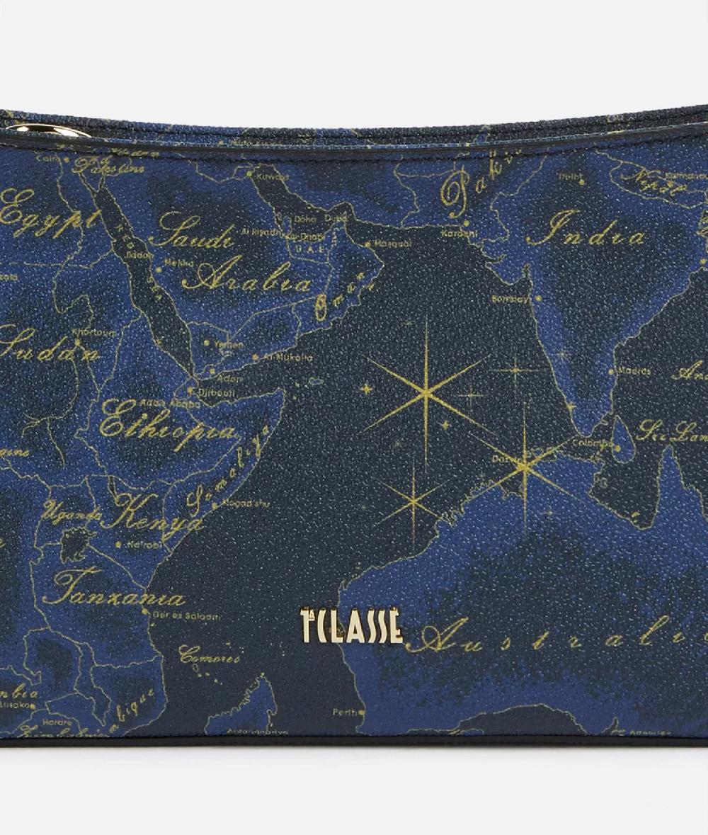 Alviero martini 1a classe Geo Midnight sottospalla con tracolla Blu Notte Acquista Ora