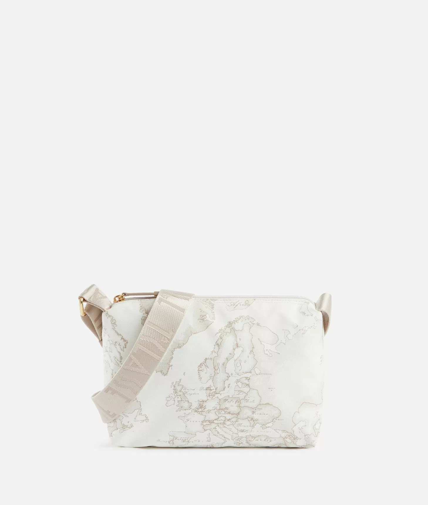 Alviero martini 1a classe Geo Soft White tracollina media