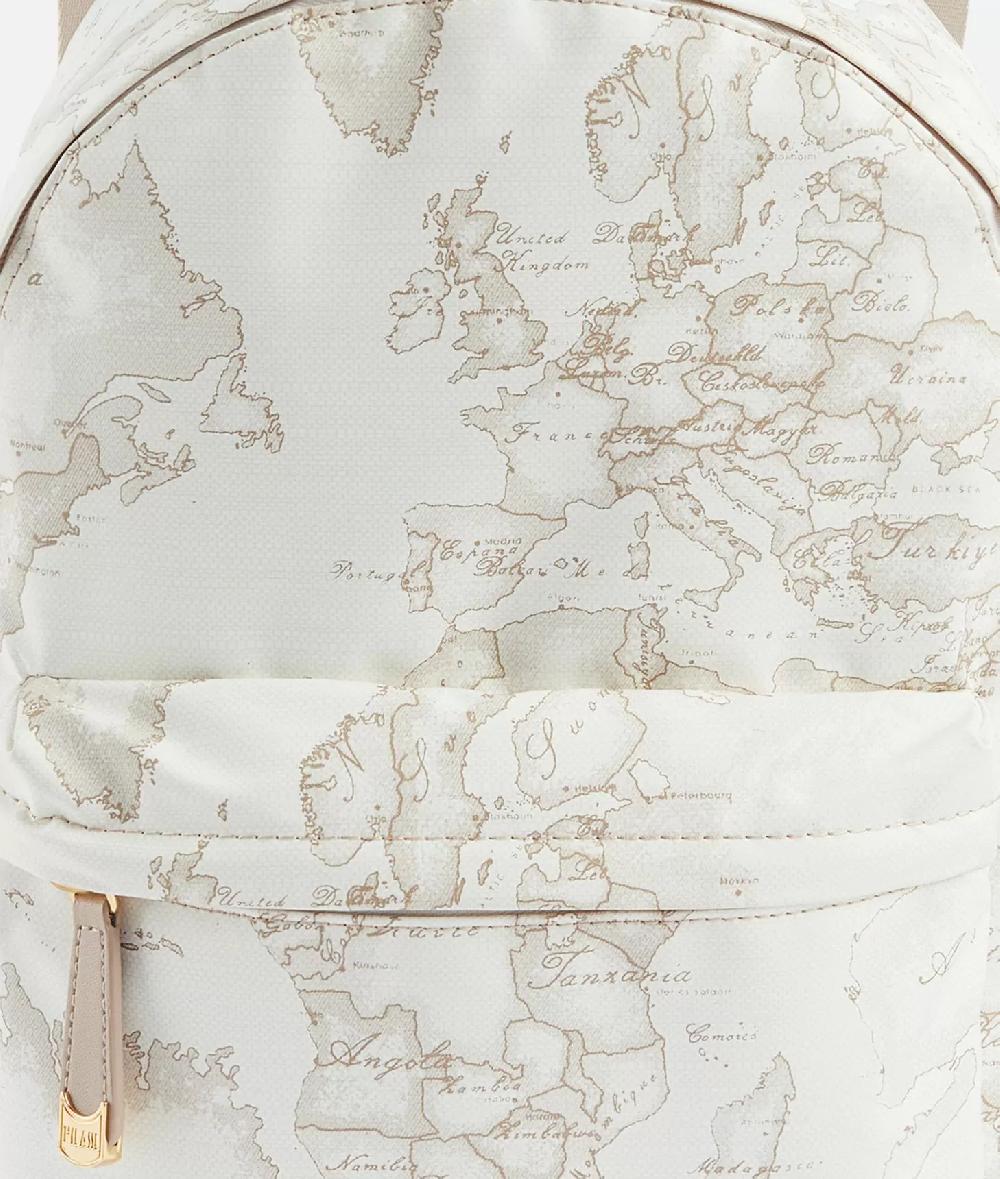 Alviero martini 1a classe Geo Soft White zaino ziparound In Vendita