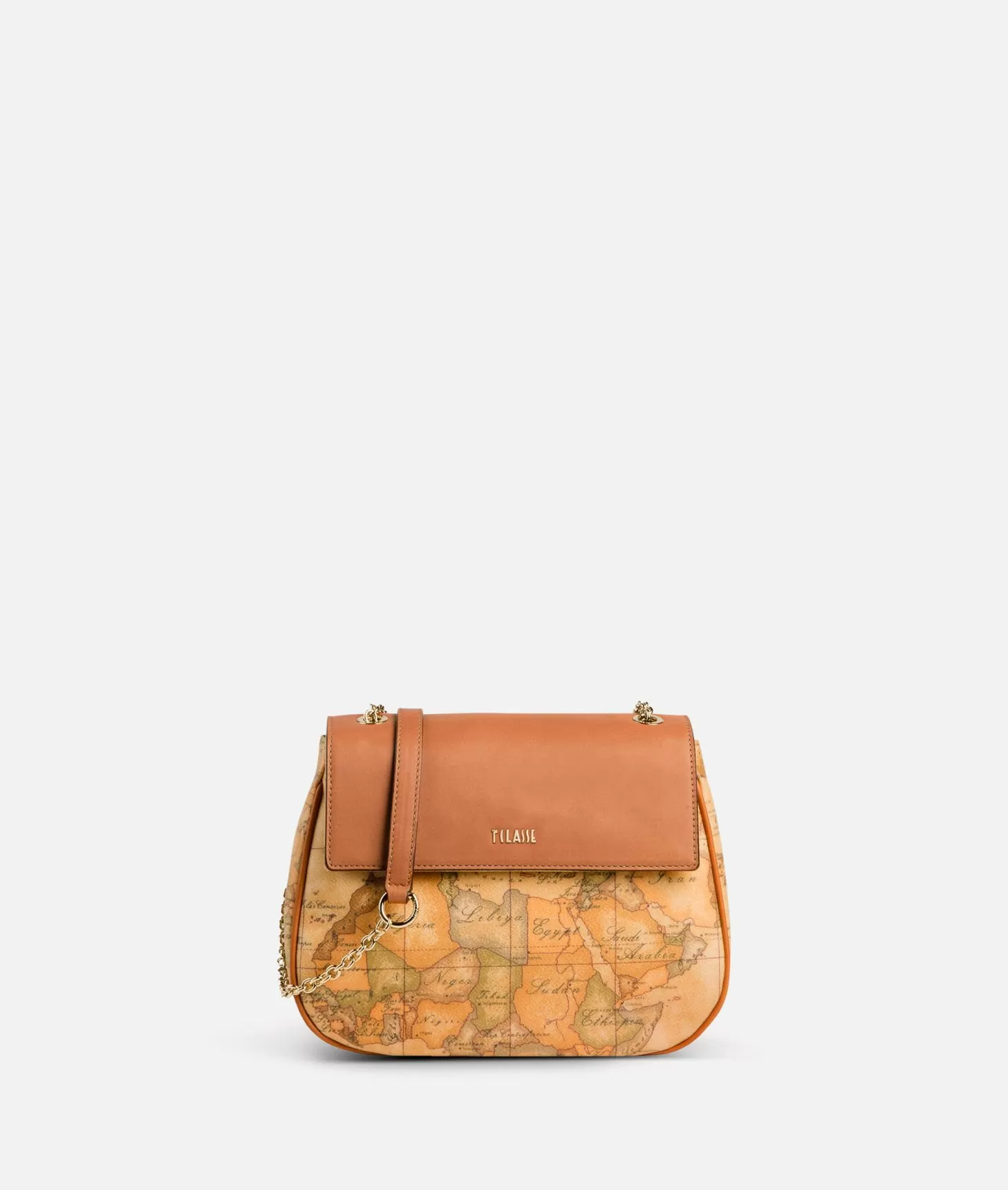 Alviero martini 1a classe Geo Classic Borsa mini con battente in pelle
