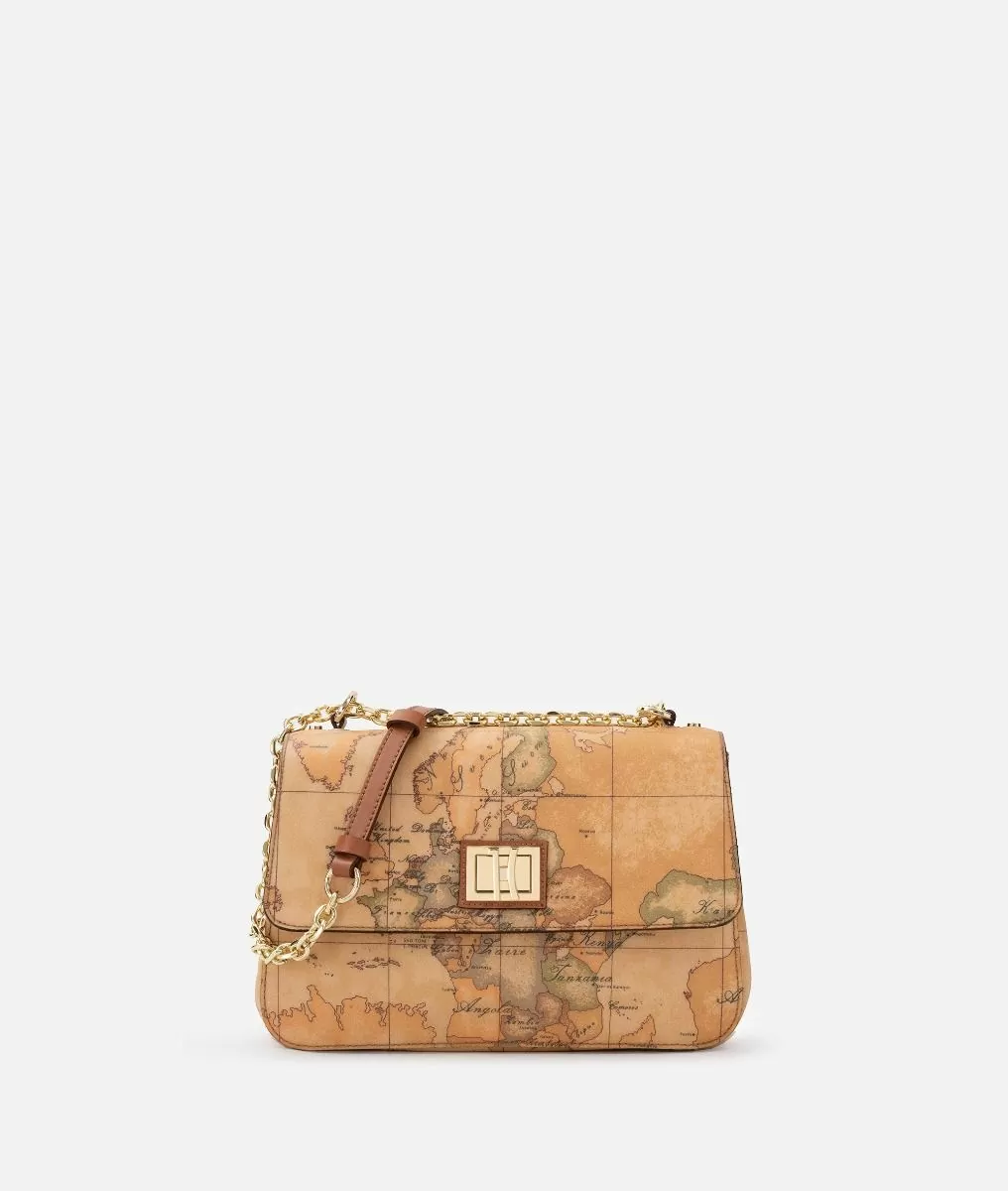 Alviero martini 1a classe Geo Classic tracolla con patta