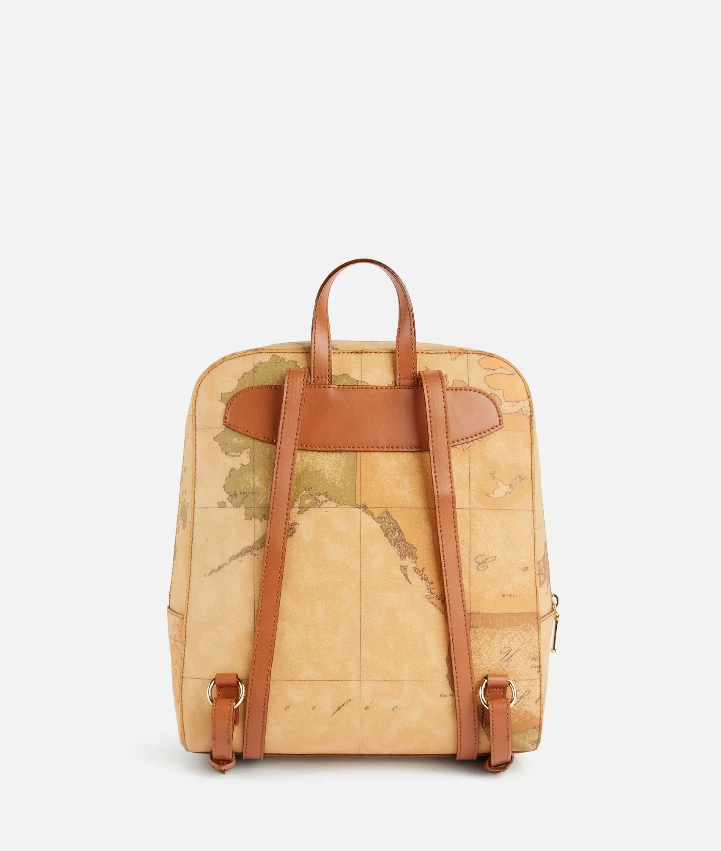 Alviero martini 1a classe Zaino in tessuto stampa Geo Classic Naturale Qualità Garantita