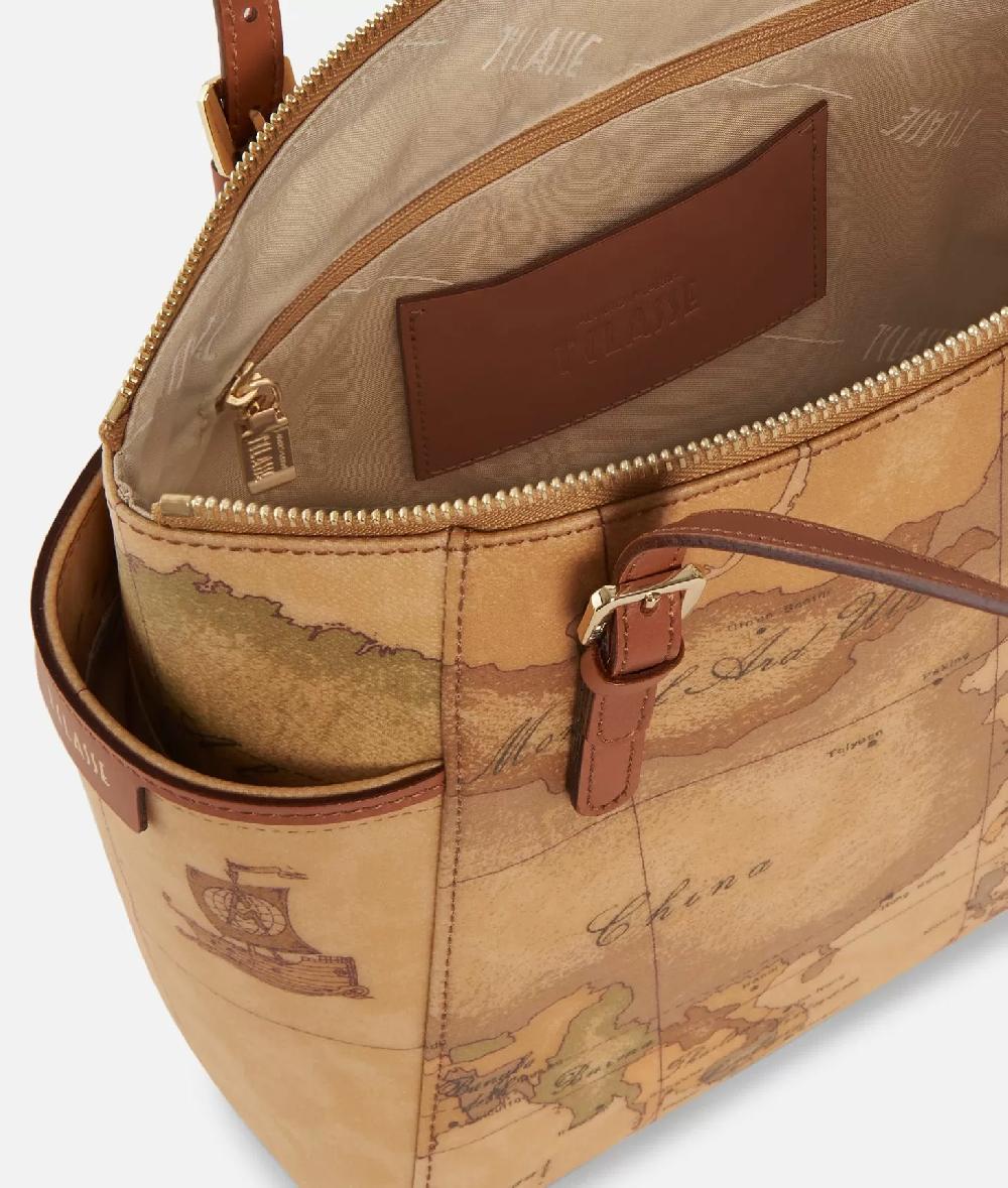 Alviero martini 1a classe Geo Classic Shopping bag con fibbie Negozio
