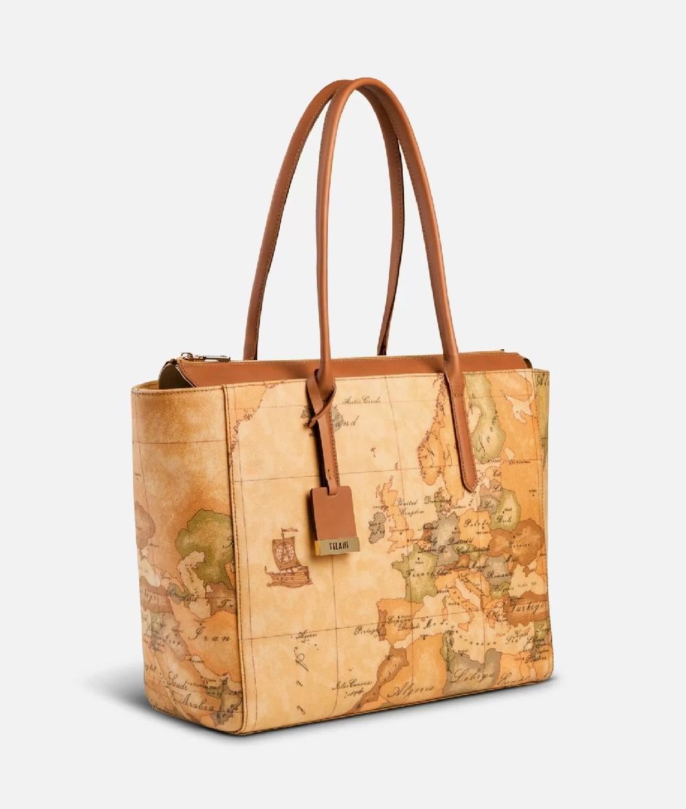 Alviero martini 1a classe Geo Classic Borsa shopping grande In Saldo