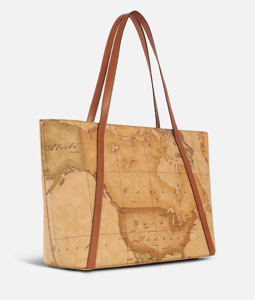Alviero martini 1a classe Geo Classic Shopping bag con borchiette grande Moda