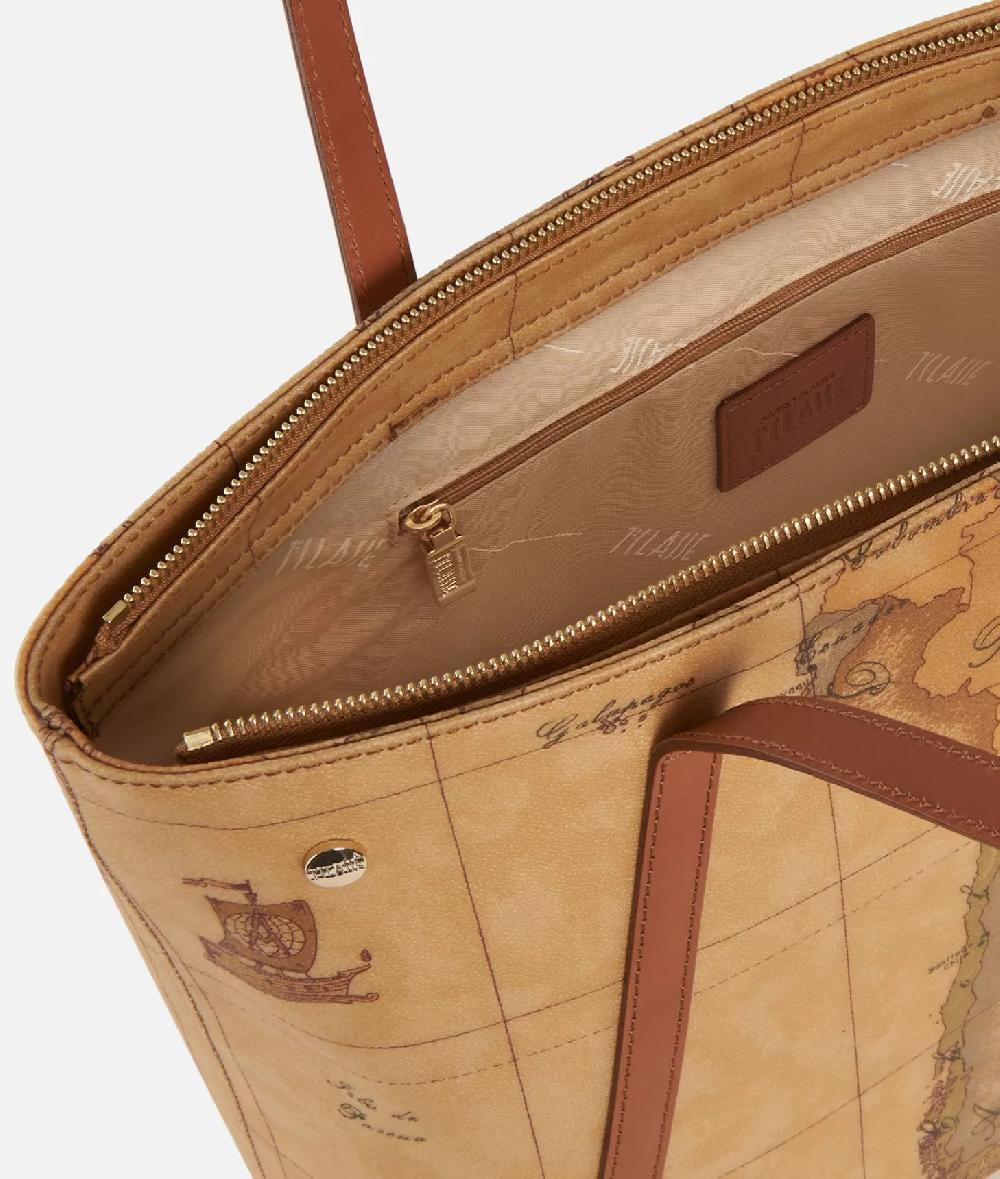 Alviero martini 1a classe Geo Classic Shopping bag con borchiette grande Moda