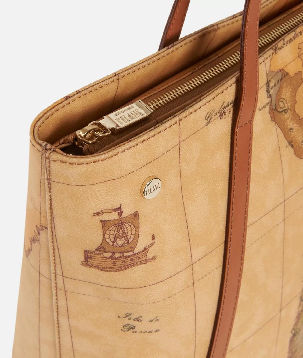Alviero martini 1a classe Geo Classic Shopping bag con borchiette grande Moda